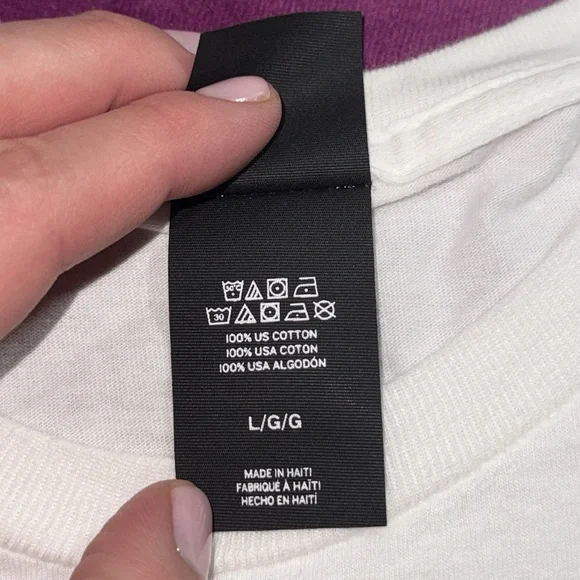 1800 tequila white black T-shirt shortsleeve sizes 2 adult Large, 1 adult medium - Picture 5 of 7